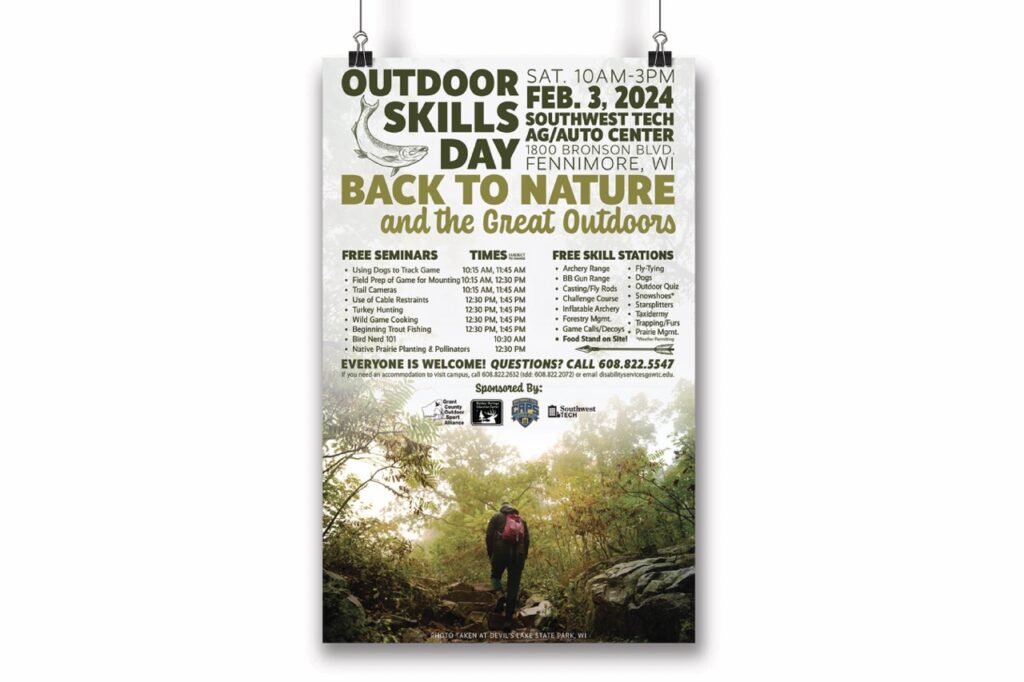 Outdoor Skills Day Poster